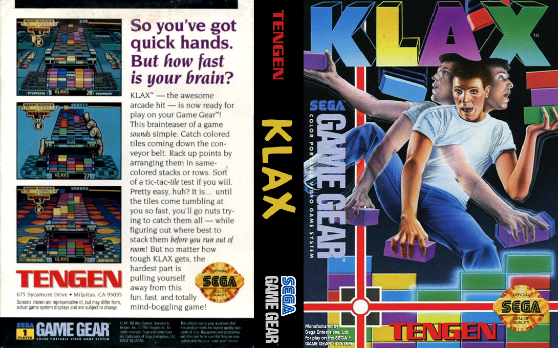 Klax — box-texture (US)