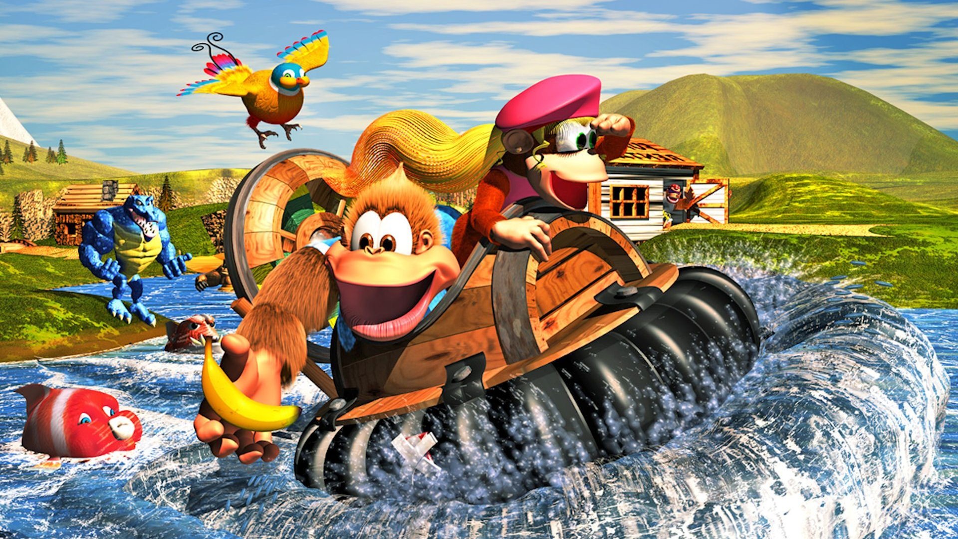 Donkey Kong Country 3 : Dixie Kong's Double Trouble! — fanart