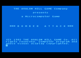 Bomber Attack — sstitle (WOR)