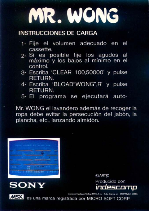 Mr. Wong's Loopy Laundry — box-2D-back (SP)
