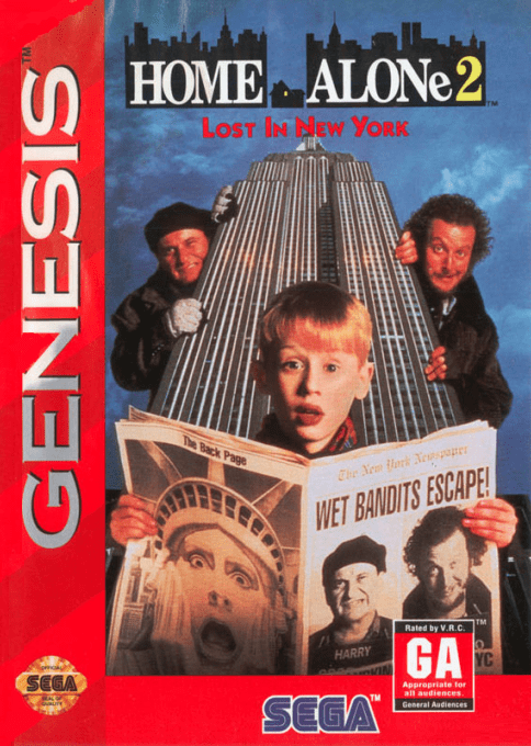 Home Alone 2 - Lost In New York box art