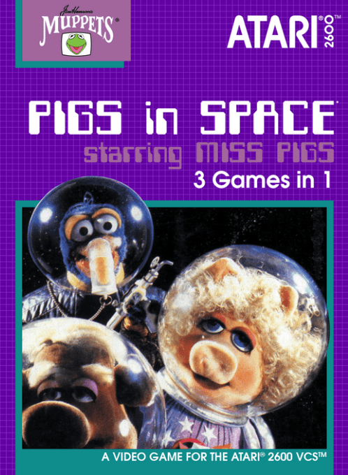 Pigs In Space Starring Miss Piggy box art