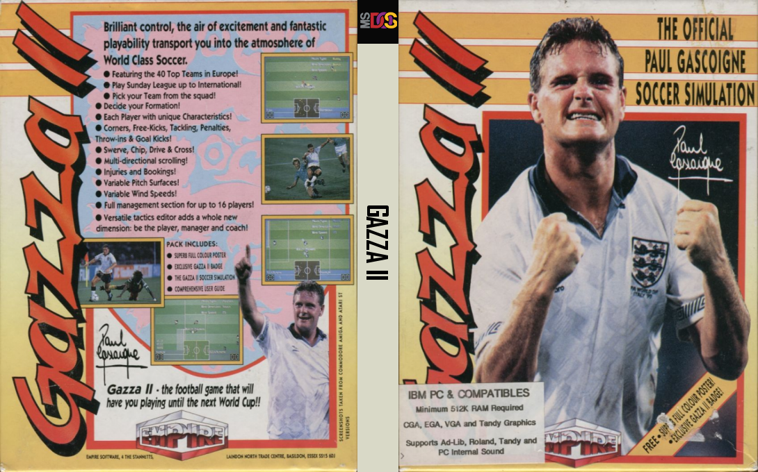 Gazza 2 — box-texture (EU)