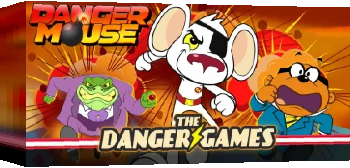 Danger Mouse: The Danger Games — box-3D (WOR)