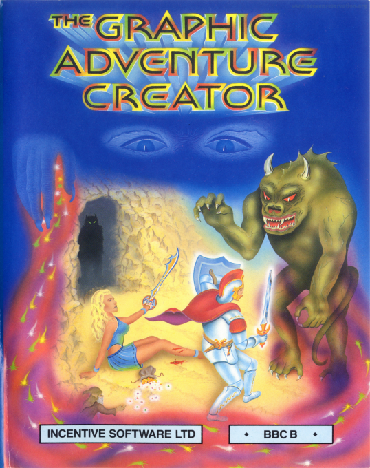 Graphics Adventure Creator, The box art
