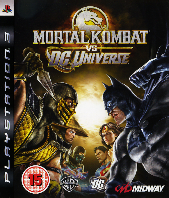 Mortal Kombat vs. DC Universe — box-2D (UK)