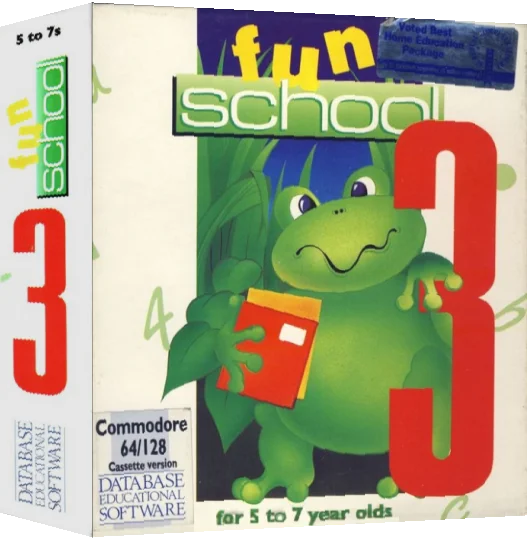 Fun School 3 - for 5 to 7 Year Olds — box-3D (EU)