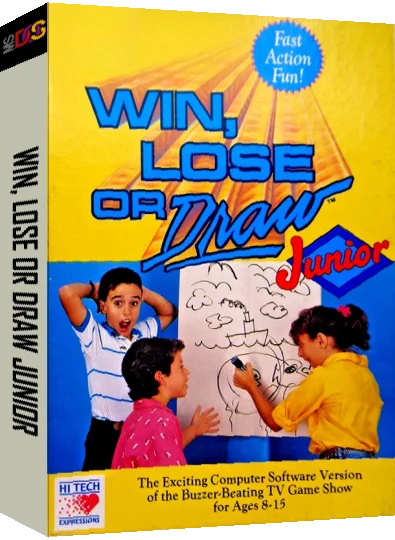 Win, Lose or Draw Junior — box-3D (US)