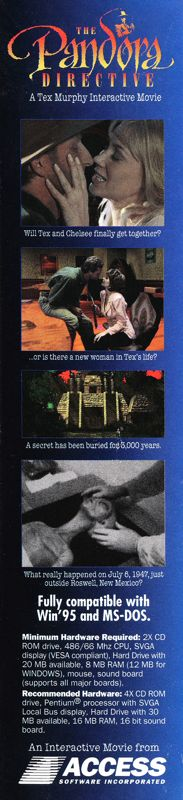 Pandora Directive, The — box-2D-side (US)