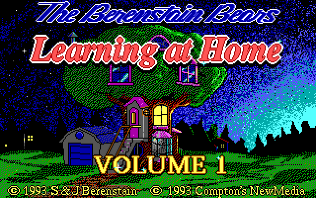 The Berenstain Bears: Learning At Home, Volume One — sstitle (WOR)