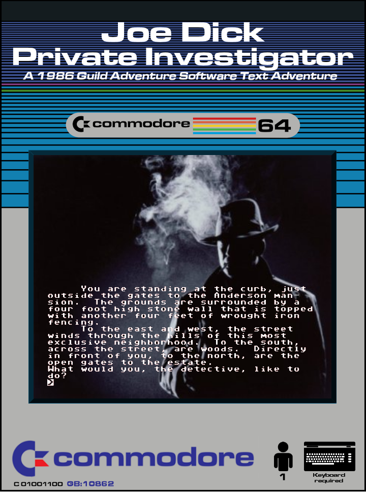 Joe Dick - Private Investigator box art