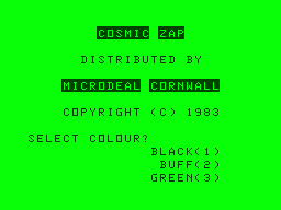 Color Zap — sstitle (WOR)