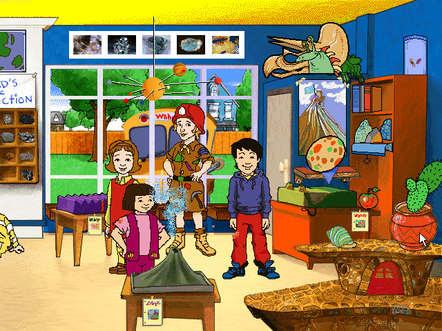 Scholastic's The Magic School Bus Explores Inside the Earth — ss (WOR)