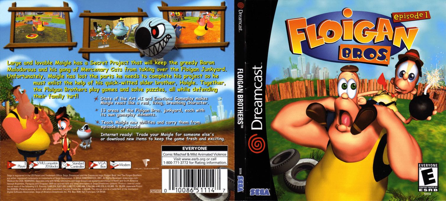 Floigan Bros. - Episode 1 — box-texture (US)