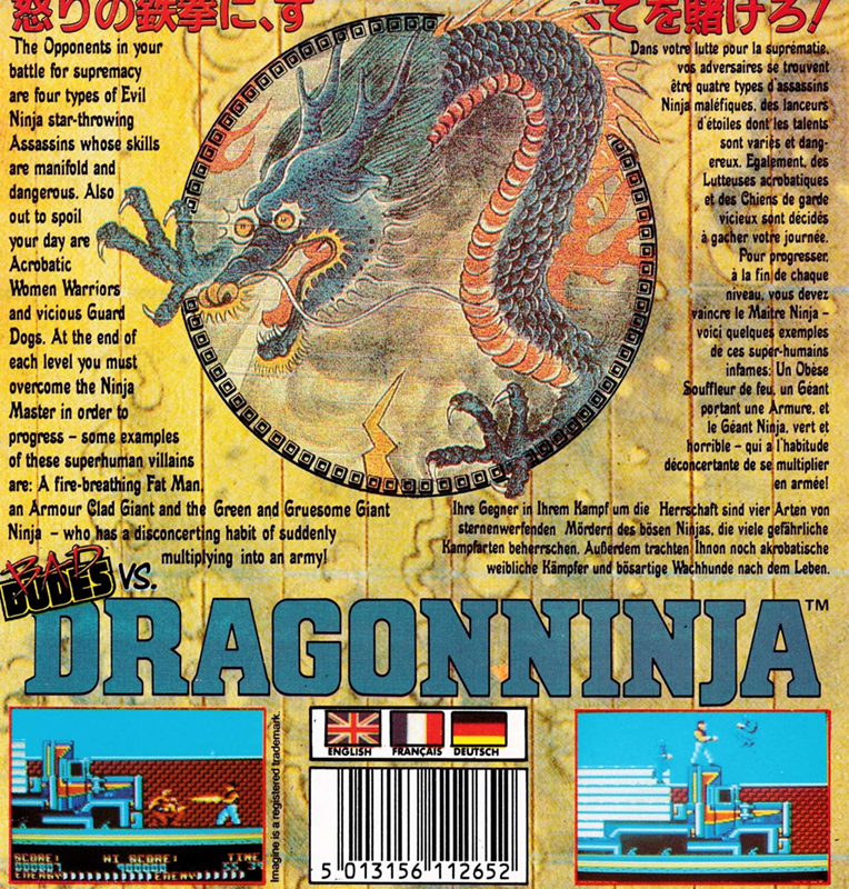 Bad Dudes Vs Dragon Ninja — box-2D-back (EU)