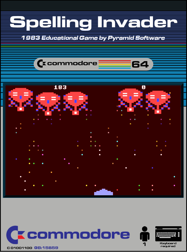 Spelling Invader box art