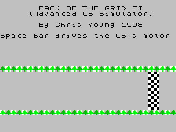Back Of The Grid II - Advanced C5 Simulator — sstitle (WOR)