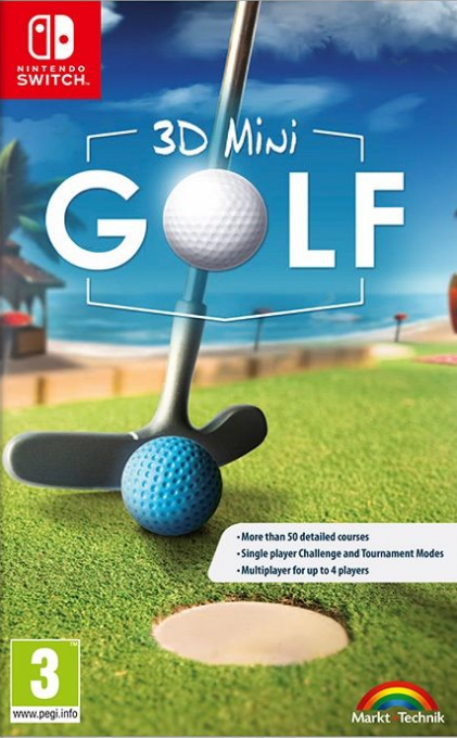 3d Mini Golf box art