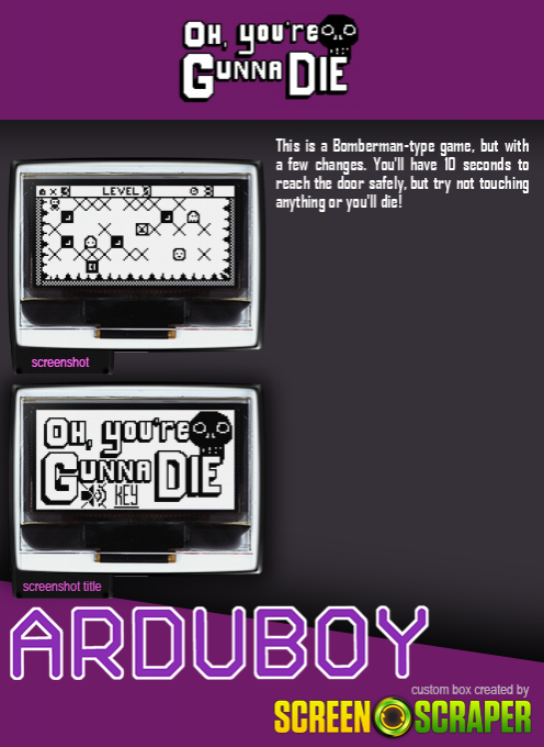 Oh, You're Gunna Die — box-2D-back (SS)