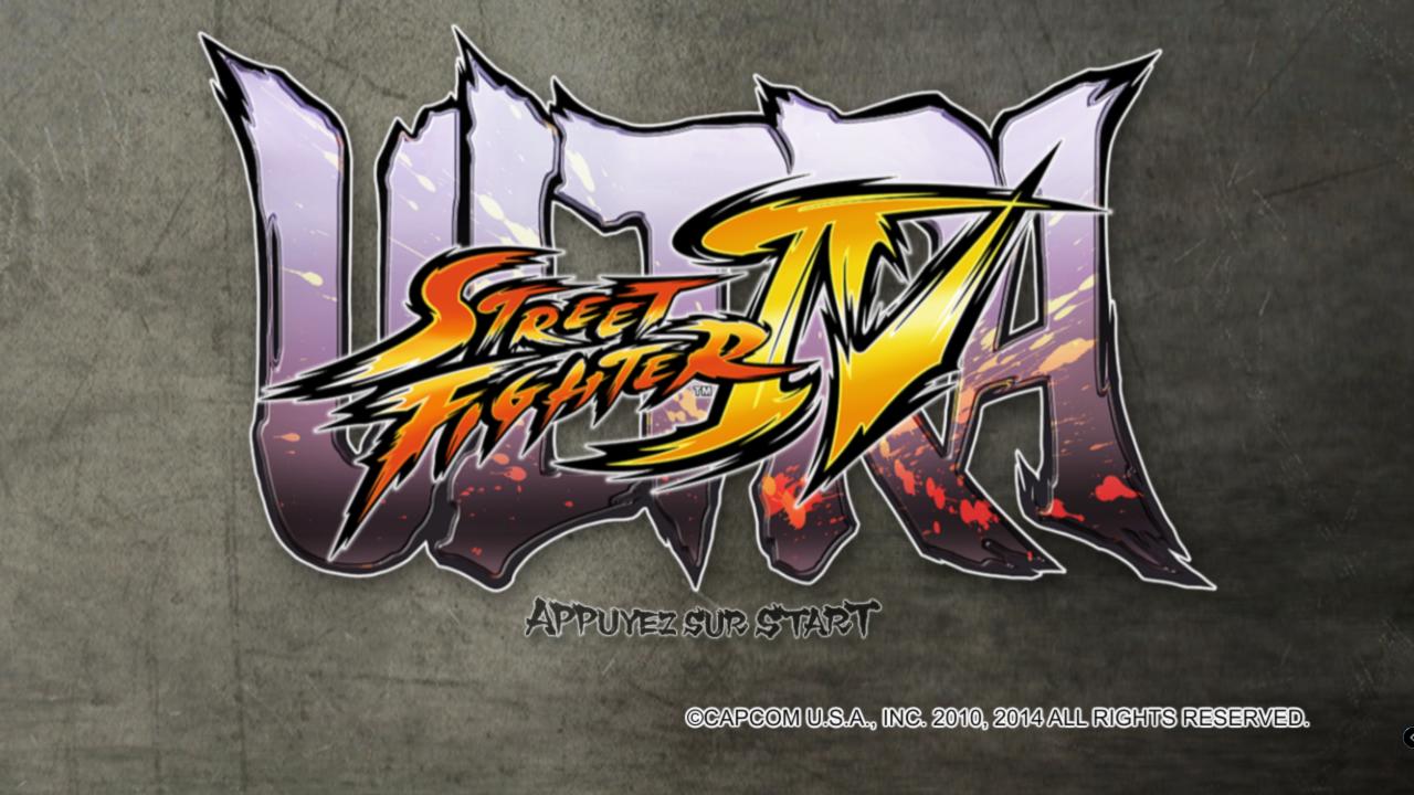 Ultra Street Fighter IV — sstitle (WOR)