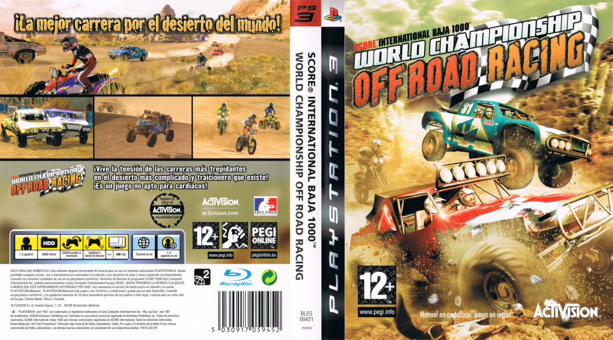 SCORE International Baja 1000 - World Championship Off Road Racing — box-texture (SP)