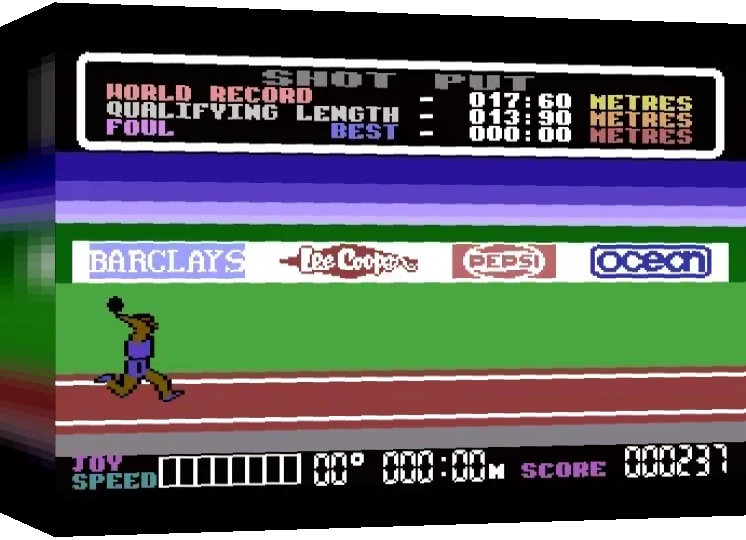 Daley Thompson's Star Events — box-3D (WOR)