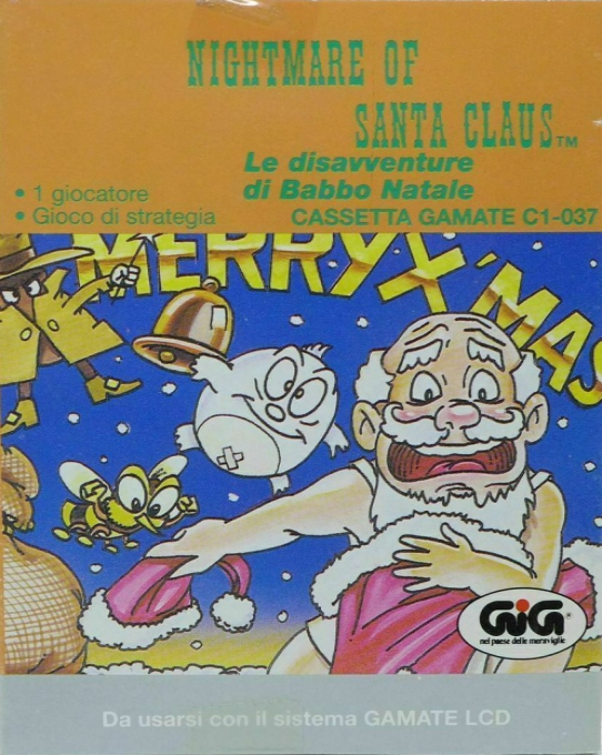 Nightmare of Santa Claus box art
