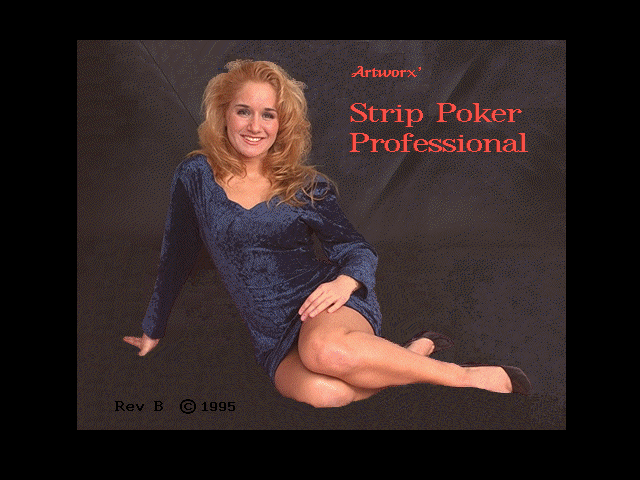 Strip Poker Professional rev. B box art