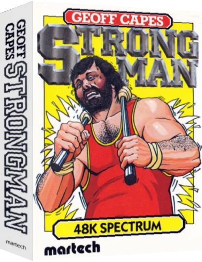 Geoff Capes Strongman — box-3D (EU)