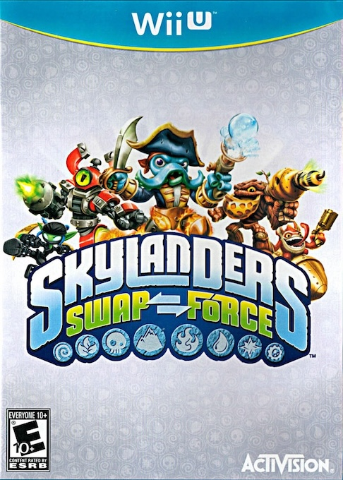 Skylanders Swap Force box art