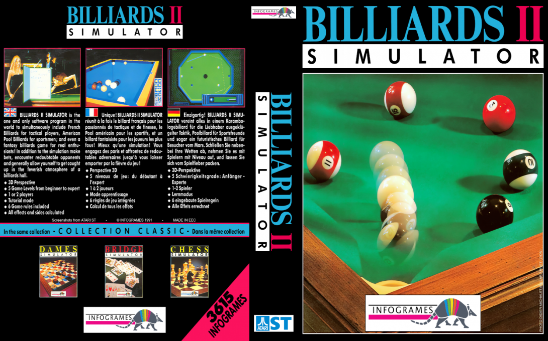 Billiards Simulator 2 — box-texture (EU)