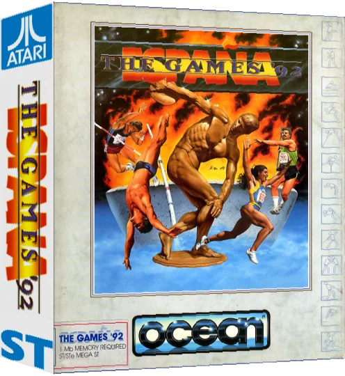 Games '92, The - Espana — box-3D (EU)