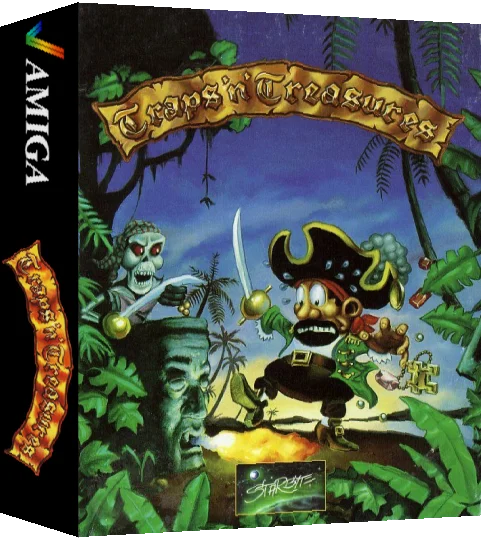 Traps 'n' Treasures — box-3D (WOR)