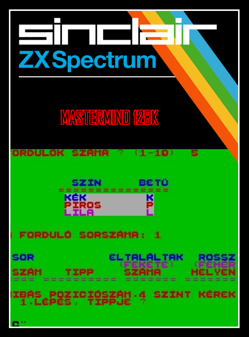 Mastermind 128k box art