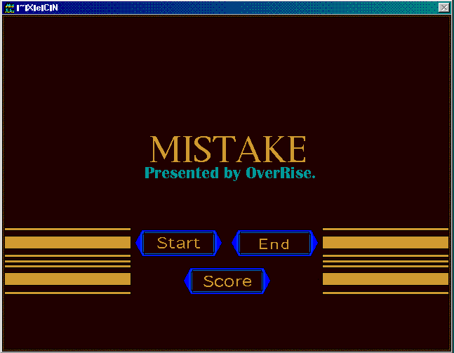 Mistake — sstitle (WOR)