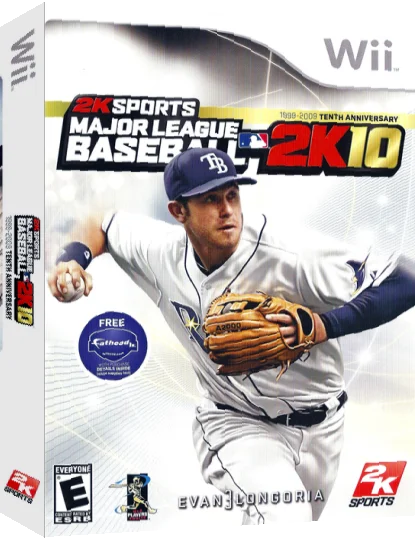 Major League Baseball 2K10 — box-3D (US)