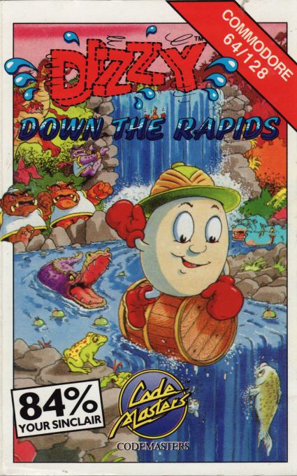 Dizzy - Down the Rapids box art
