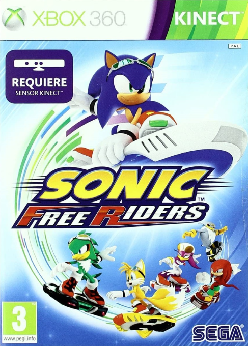 Sonic Free Riders — box-2D (SP)