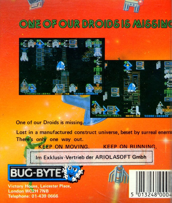 Missing - One Droid — box-2D-back (DE)