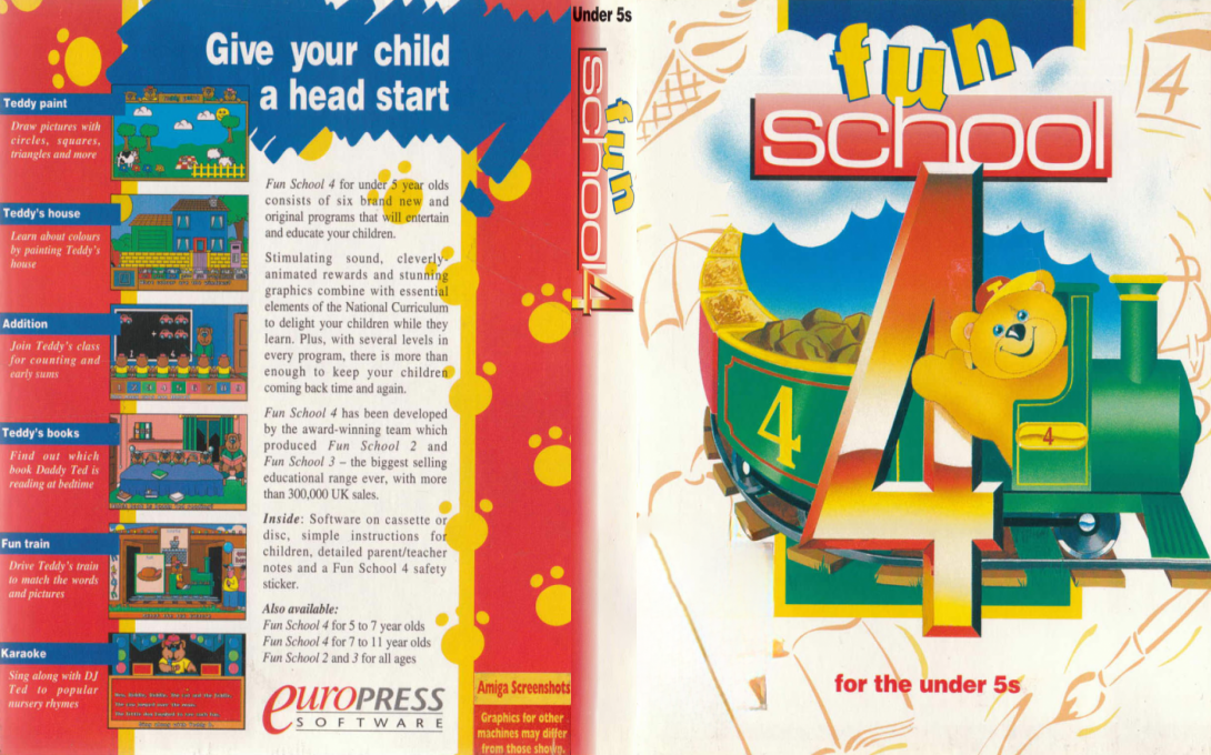 Fun School 4 - For The Under 5s — box-texture (EU)