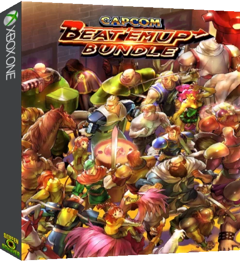 Capcom Beat 'Em Up Bundle — box-3D (WOR)