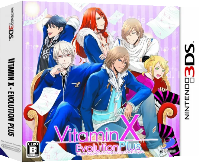 Vitamin X - Evolution Plus — box-3D (JP)
