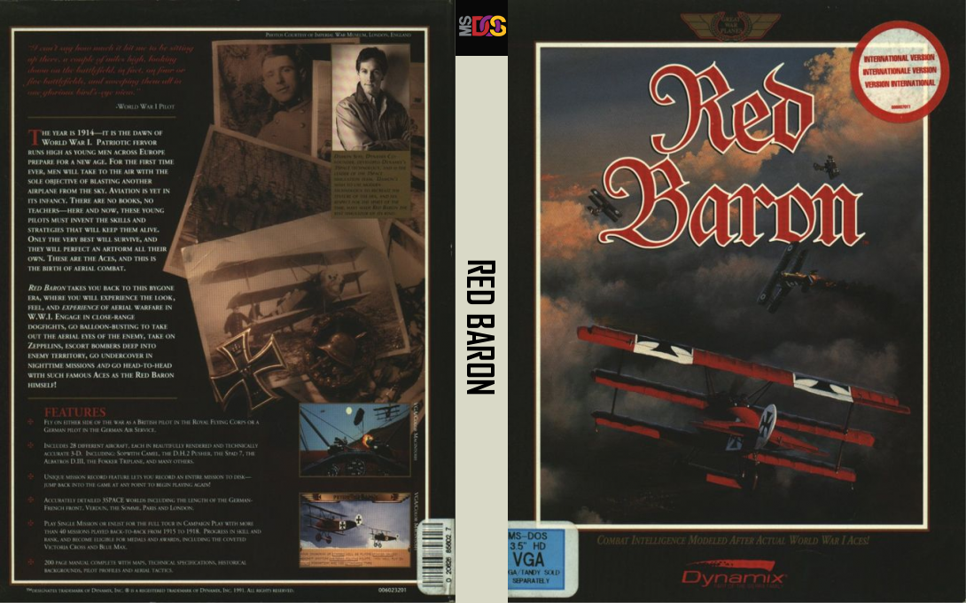 Red Baron — box-texture (EU)