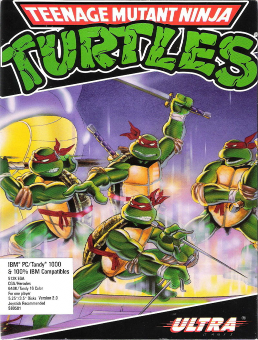 Teenage Mutant Ninja Turtles box art