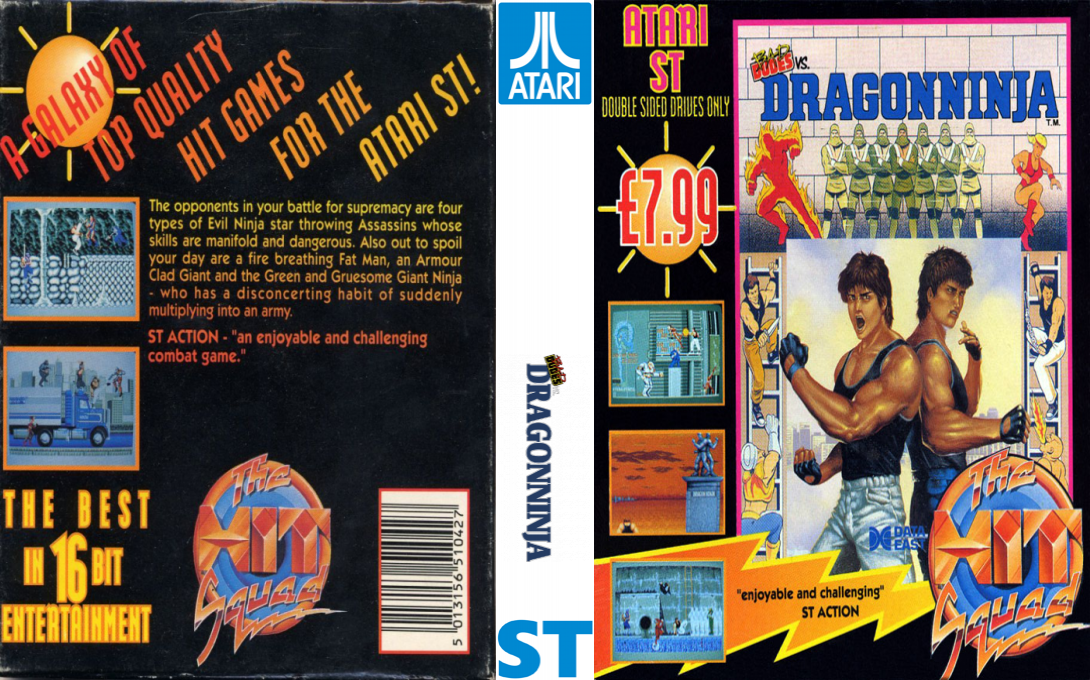 Bad Dudes vs. Dragon Ninja — box-texture (EU)