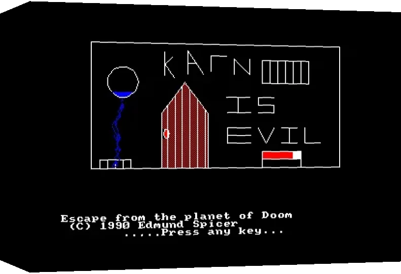 Escape From The Planet Of Doom — box-3D (WOR)