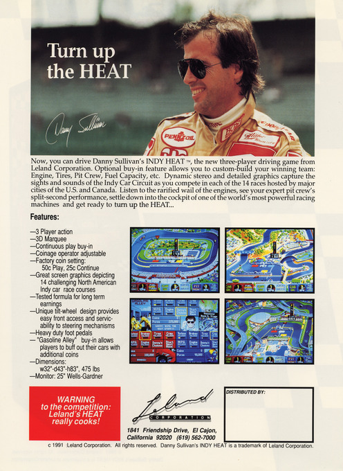 Danny Sullivan's Indy Heat — box-2D-back (WOR)