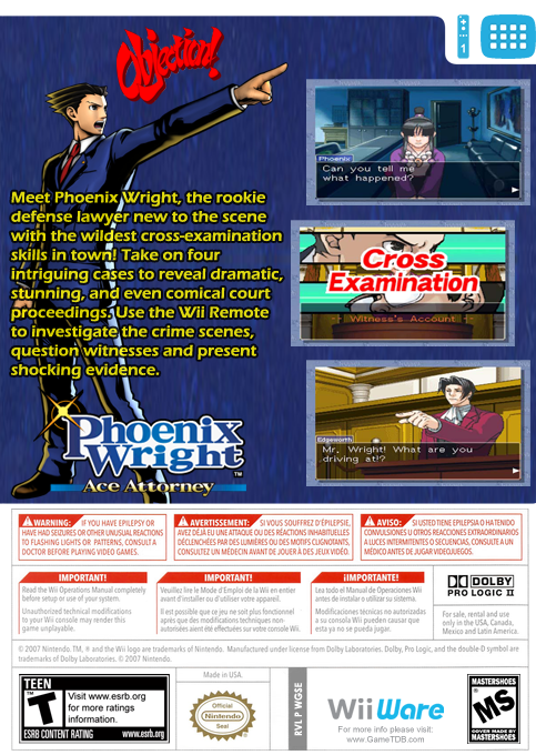 Phoenix Wright - Ace Attorney — box-2D-back (US)