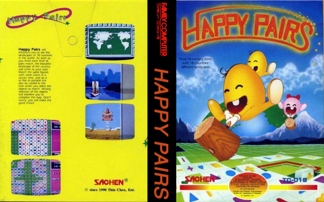 Happy Pairs — box-texture (JP)