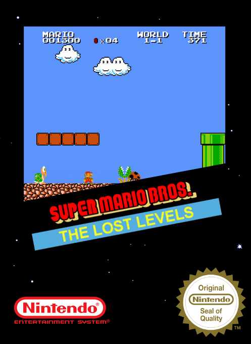 Super Mario Bros. - The Lost Levels — box-2D (SS)